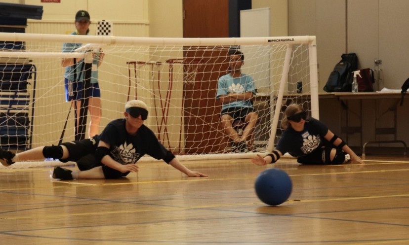 Goalball - ball rolling