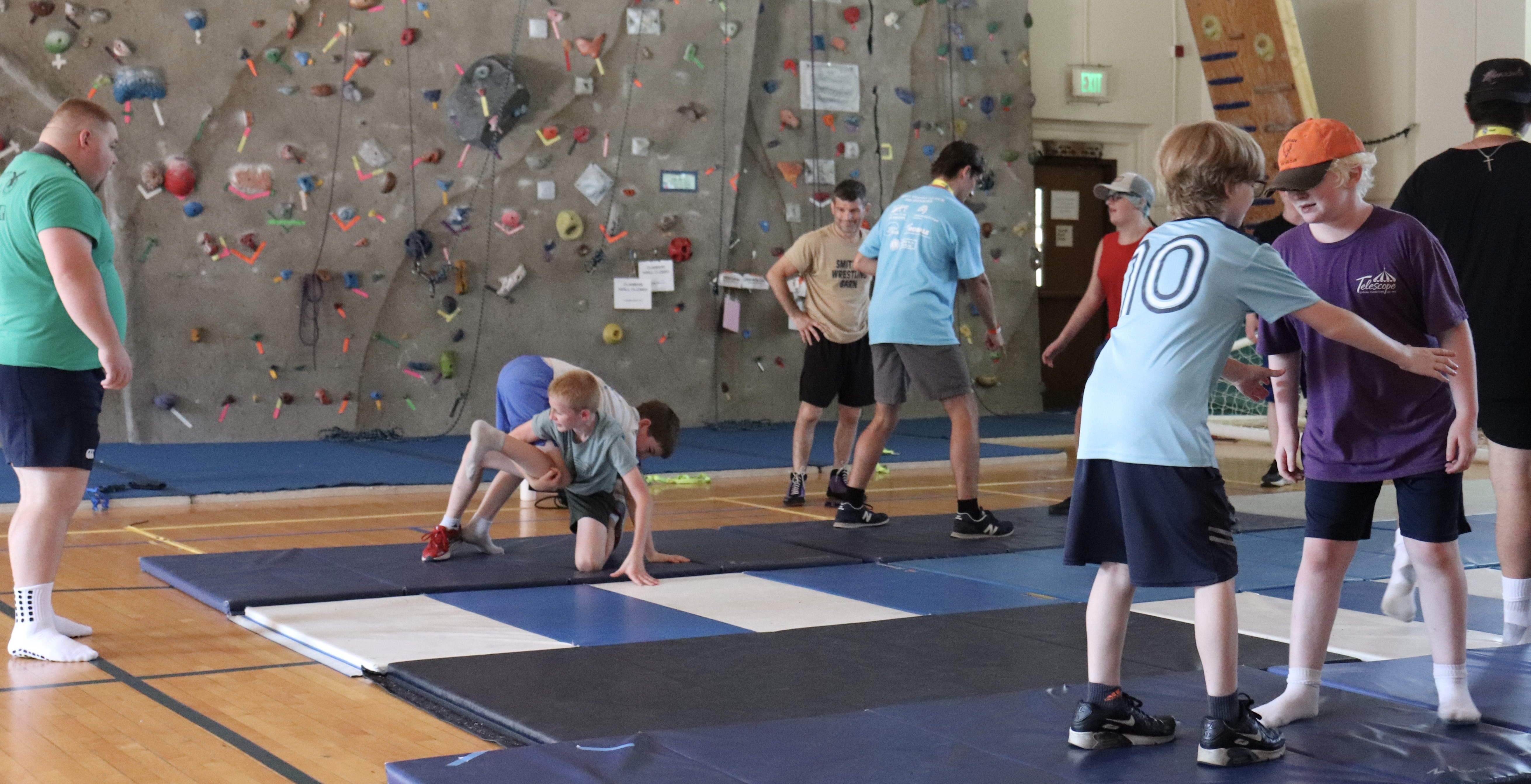 Wrestling instruction
